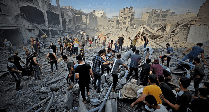 Ataque israelí deja decenas de muertos en zona humanitaria