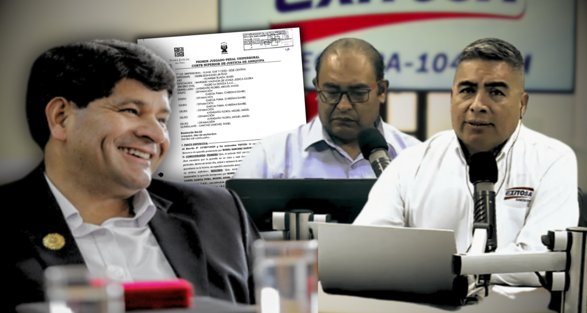 Periodistas de Exitosa se defienden ante querella de Rohel Sánchez