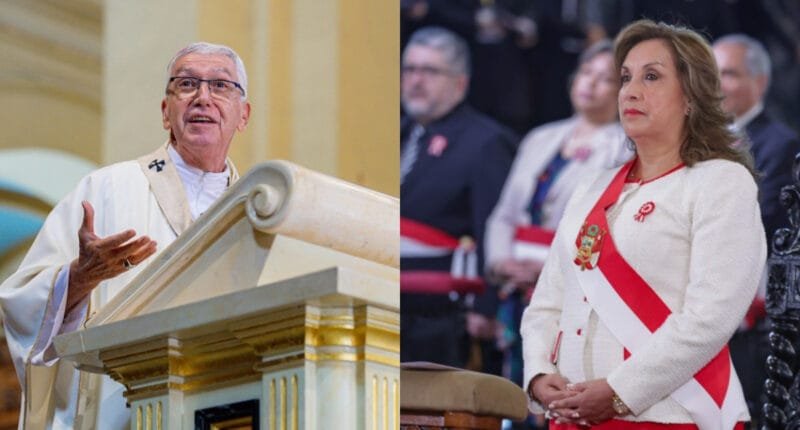 Cardenal Castillo hizo duras críticas a Dina Boluarte