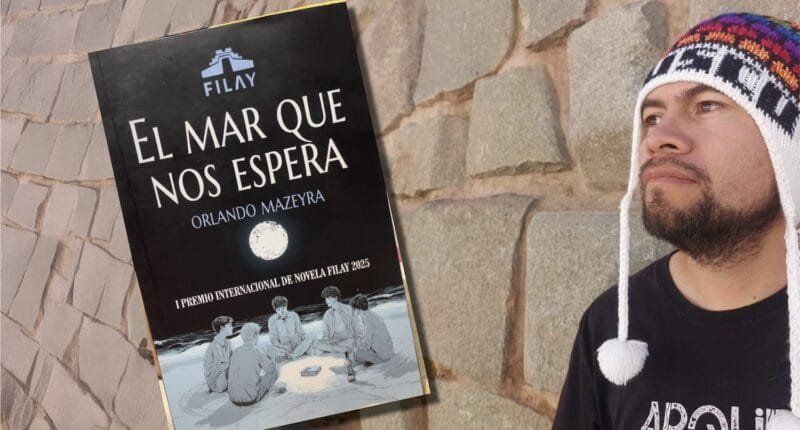 Orlando Mazeyra presentó con éxito su primera novela