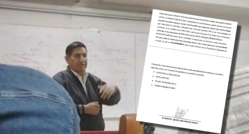 Denuncian falta de neutralidad  en elecciones de la UNSA