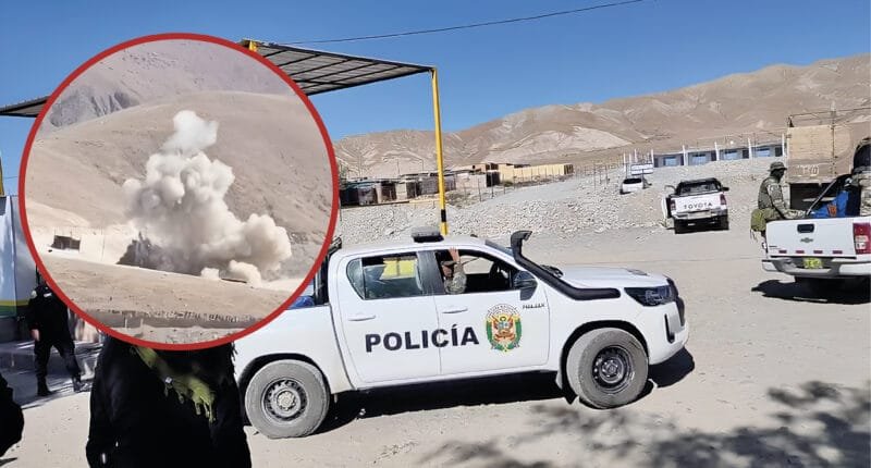 PNP realiza interdicción en labores mineras de Caravelí