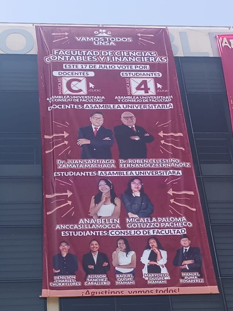 Advierten financiamiento millonario de docentes externos al proceso electoral de estudiantes.