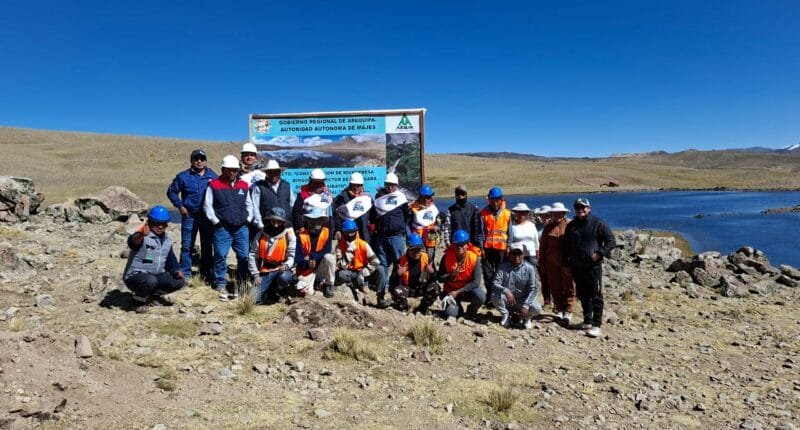 Autodema: inician construcción de micropresa Huayllani