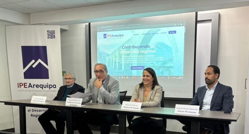 Presentan IPE Arequipa para consolidar el desarrollo regional