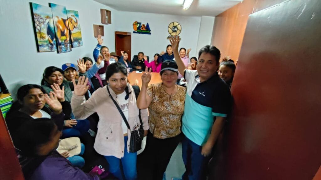 Los mineros también están encaminando la inclusión y formalización de las pallaqueras.