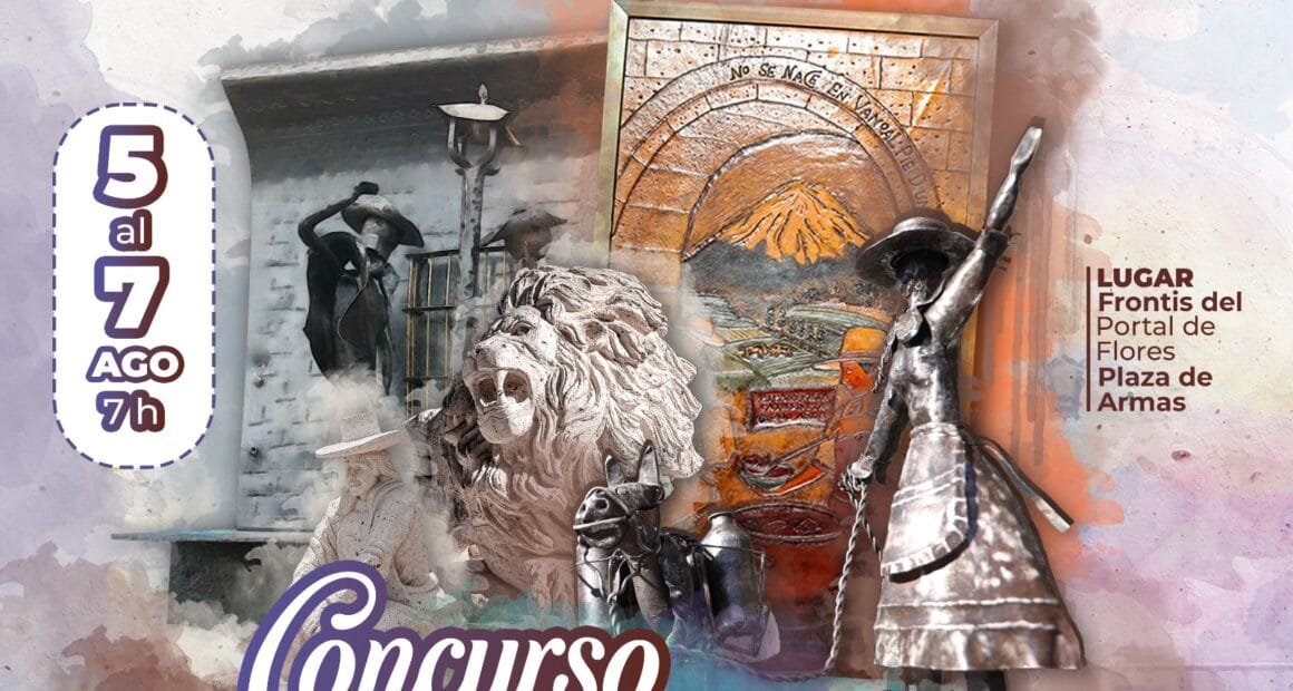 Comuna provincial lanza concursos de arte en sillar y metales