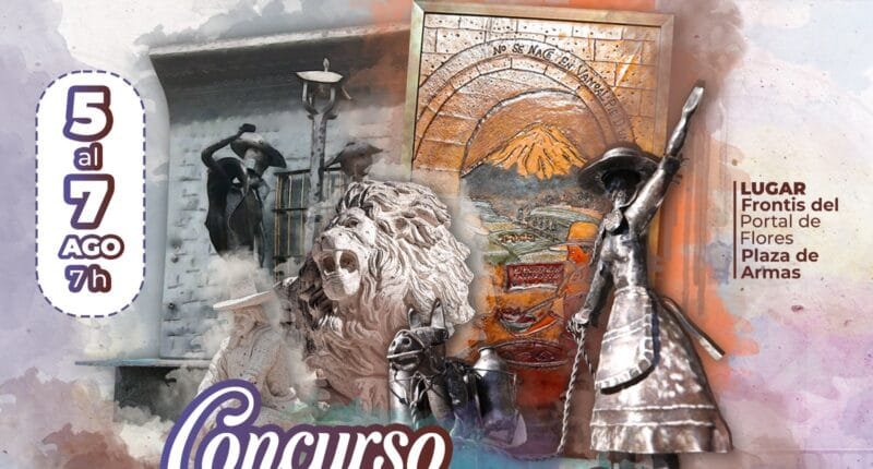 Comuna provincial lanza concursos de arte en sillar y metales