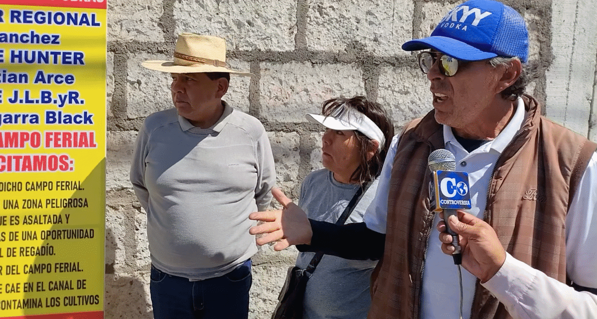 Vecinos de Cerro Juli exigen mejoras viales antes de Perumin