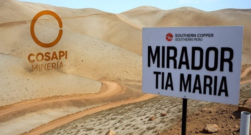 Tía María avanza en silencio: Cosapi inicia obras clave