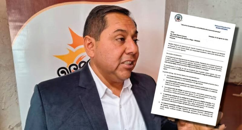 Junta de Usuarios pide separar del Midagri a Julio Herrera