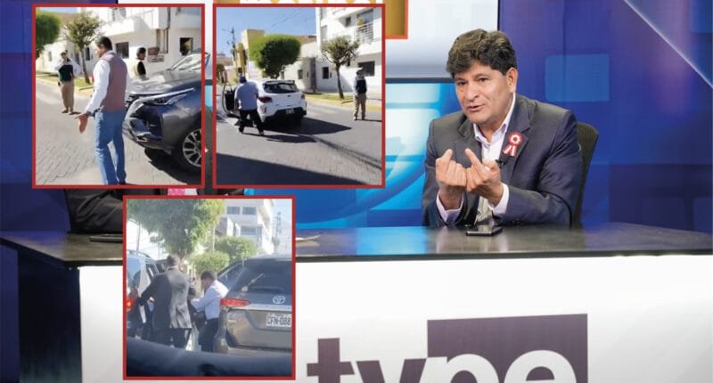 Gobernador Sánchez envuelto en accidente de tránsito no reportado a la PNP