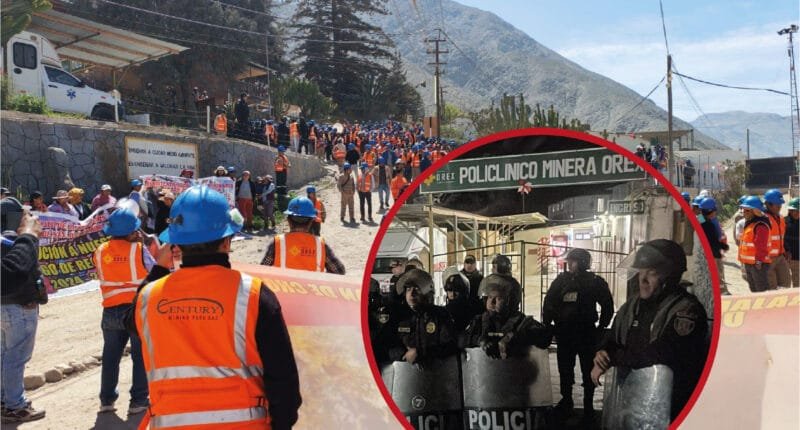 Huelga en minera OREX: denuncian que empresa evita el diálogo