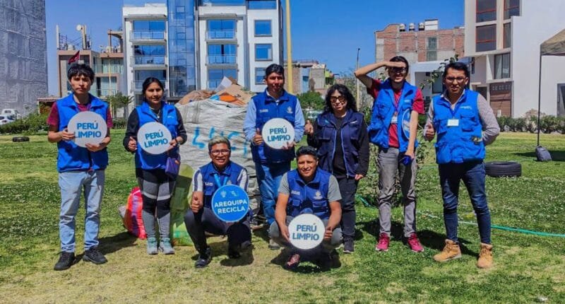 Arequipa recicla más de 1.5 toneladas en el Cercado