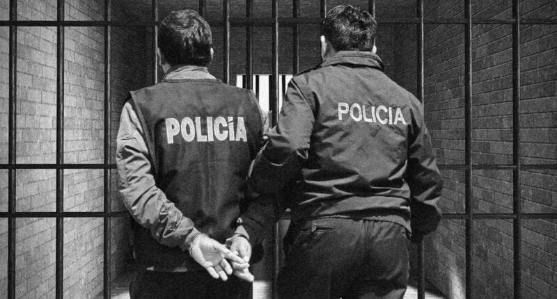 Casi mil policías detenidos en 2025 por delitos graves