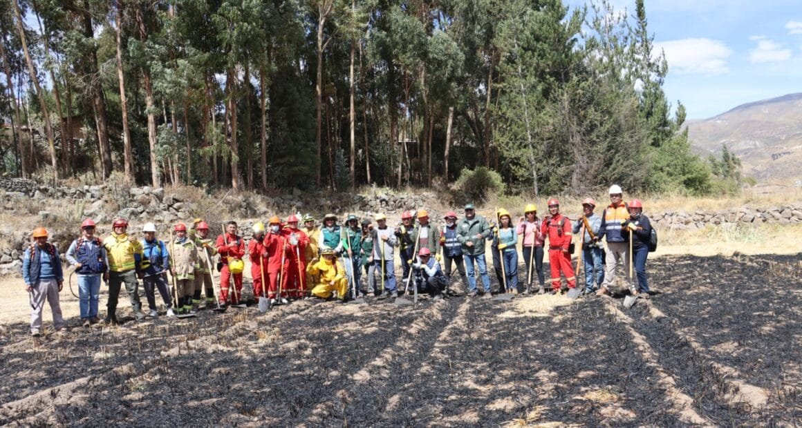 Serfor capacita a brigadistas para prevenir incendios forestales
