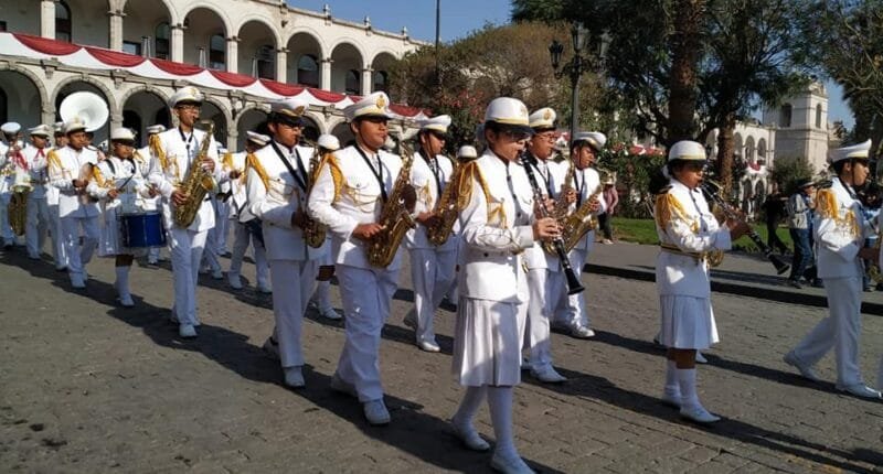 Festival de bandas escolares llenará de música la Plaza de Armas