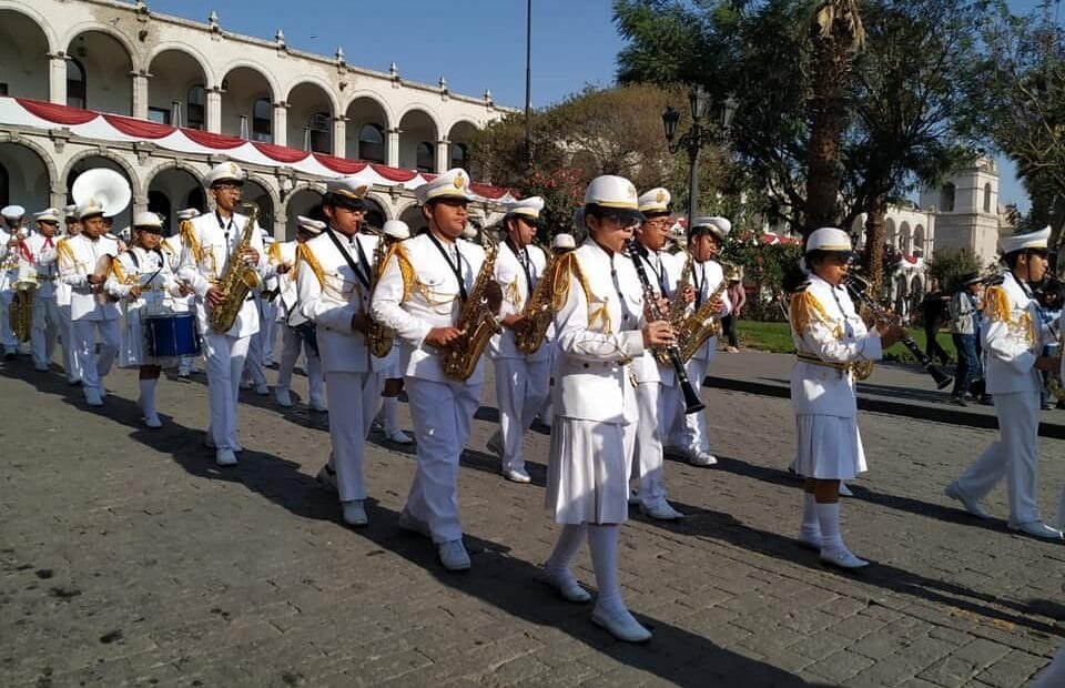 Festival de bandas escolares llenará de música la Plaza de Armas