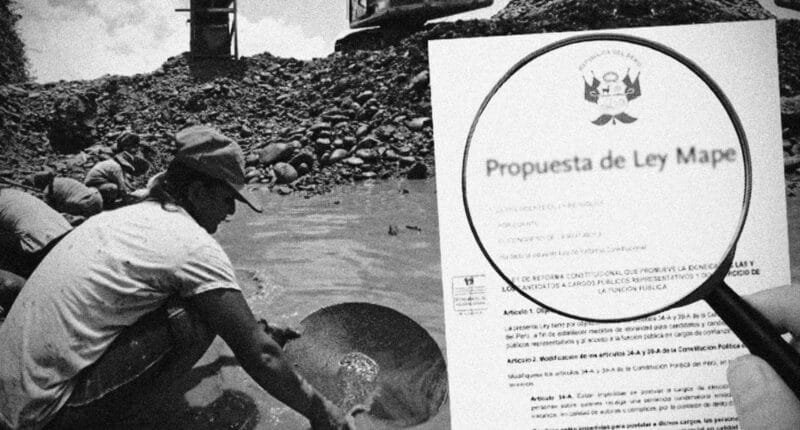 Proponen 12 ejes clave en la nueva Ley Mape para frenar minería informal