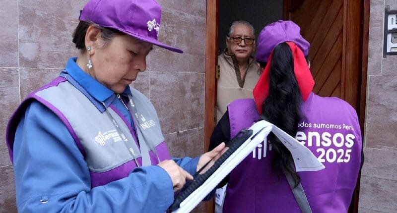 INEI lanza censos 2025 bajo lupa tecnológica y ciudadana