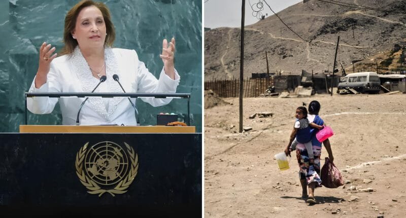 Boluarte dice que prioriza familias en la ONU mientras pobreza crece