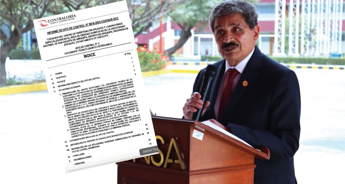 Sobrecostos y deficiencias en obra de laboratorios de la UNSA