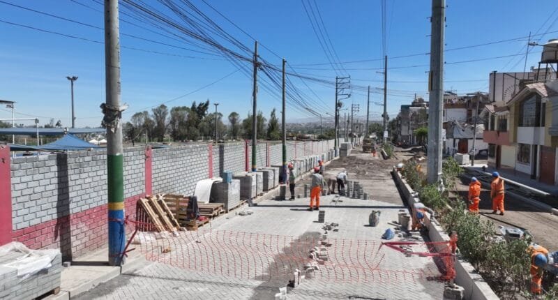 Obras en avenida Francisco Mostajo superan el 60%