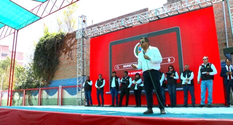 Comuna de Cayma resalta gestión de recursos para obras clave