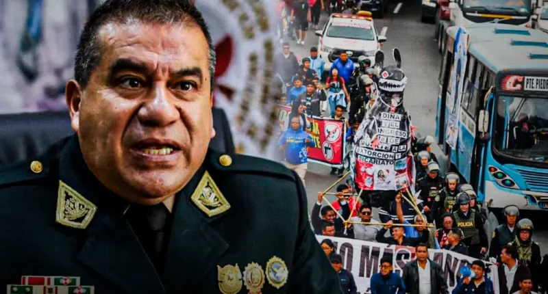 PNP criminaliza paro de transportistas y anuncia detenciones