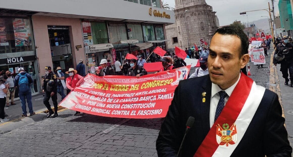 Gremios arequipeños alistan manifestaciones contra el régimen de José Jerí 