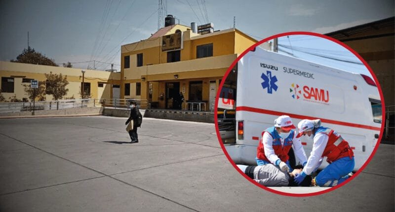 Advierten traslado irregular de ambulancia del hospital Goyeneche al SAMU