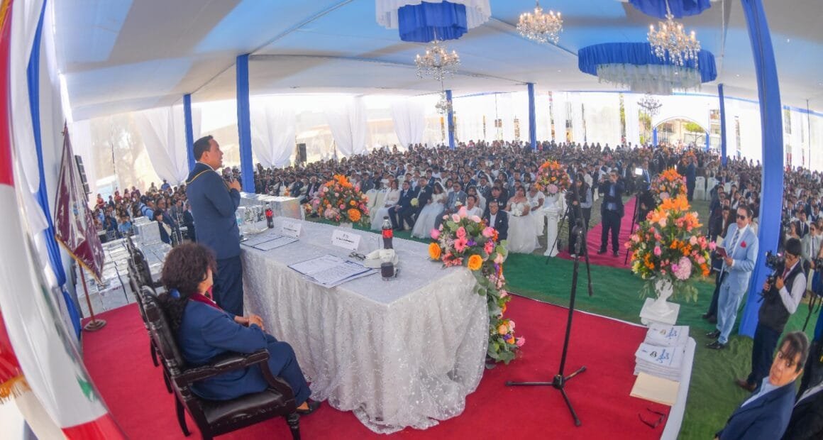 MPA rompe récord con 51 matrimonios religiosos