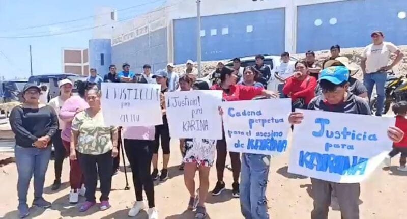 Familiares de Karina Chávez exigen cadena perpetua para feminicida