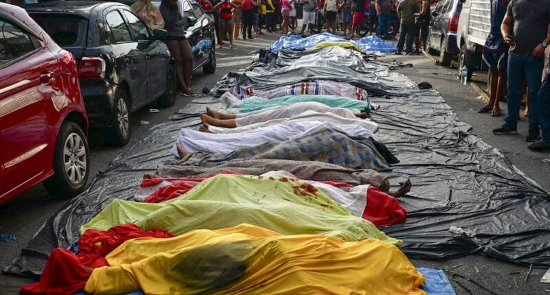 STF exige a gobernador de Río rendir cuentas por masacre policial