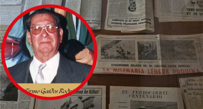 Biblioteca Mario Vargas Llosa homenajea al historiador Guillermo Galdos Rodríguez