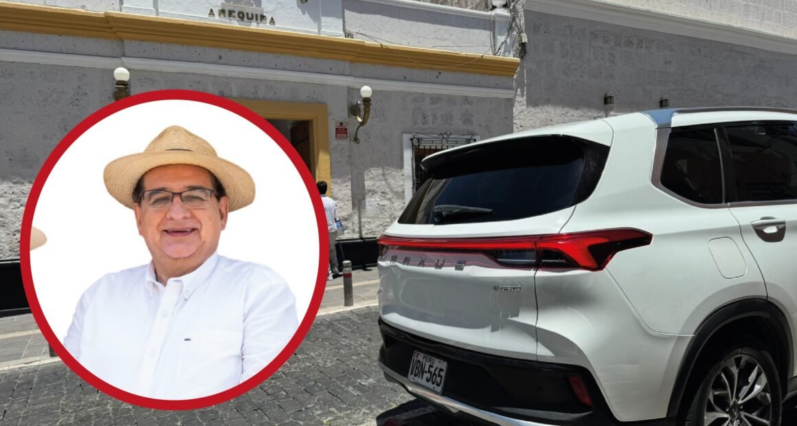 Aspirante al CAA se estacionó en zona rígida para hacer proselitismo