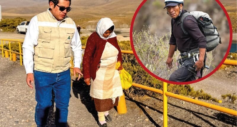 Eloy Cacya refuerza búsqueda en represa Aguada Blanca