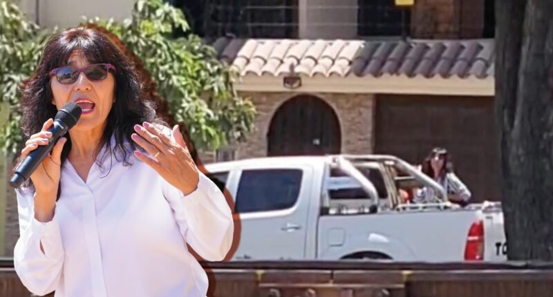 GRA pone un vehículo a disposición de Luz Marina Zeballos, esposa del gobernador