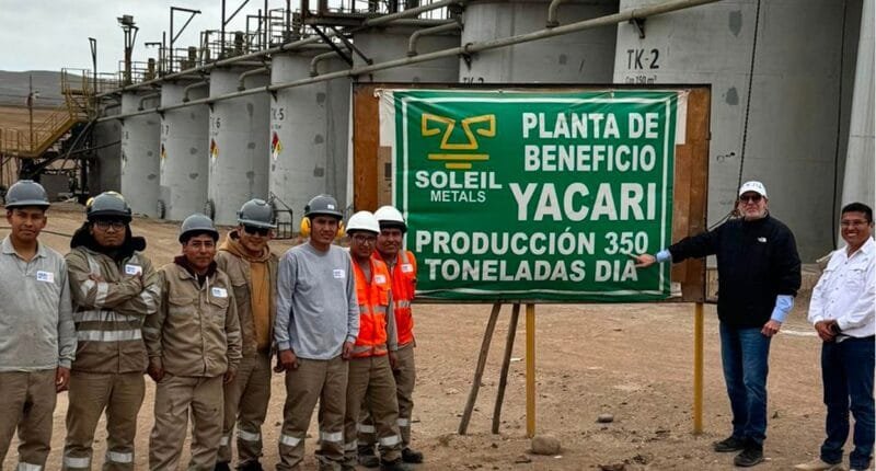 OCIM lanza Soleil Metals con 450 toneladas de oro