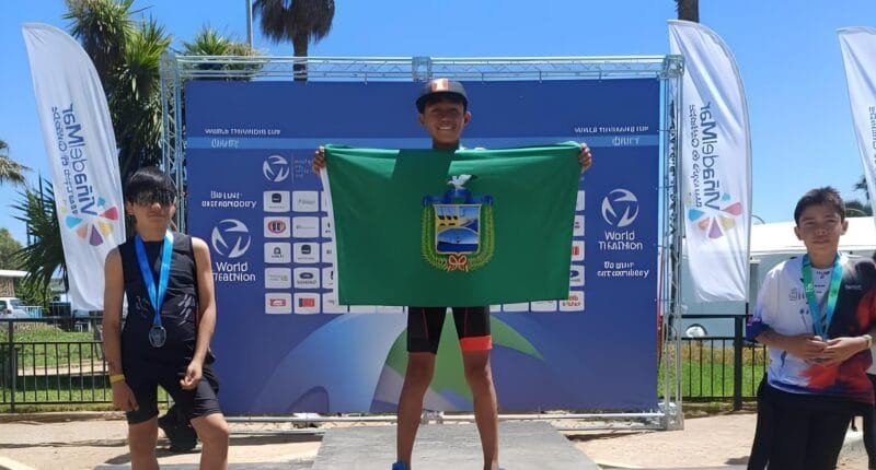 Patrick Mogrovejo: niño mollendino gana oro en el Mundial de Triatlón Infantil