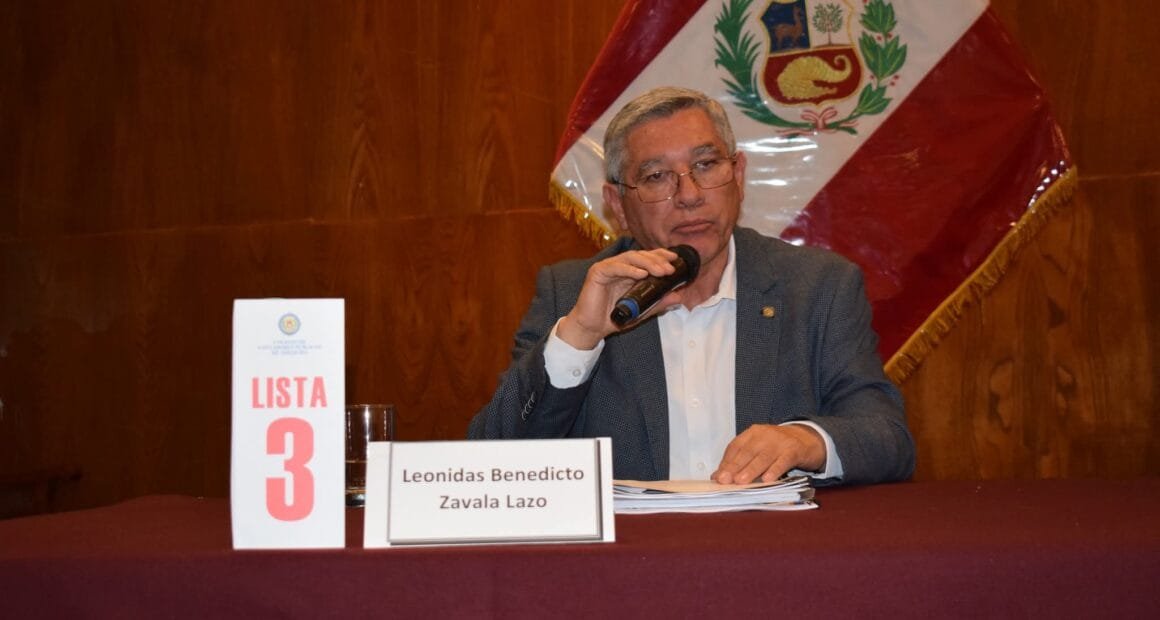 Leonidas Zavala Lazo tienta el Decanato del Colegio de Contadores pese a cuestionamientos