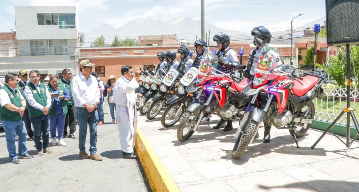 Paucarpata impulsa seguridad con tecnología y nuevas unidades