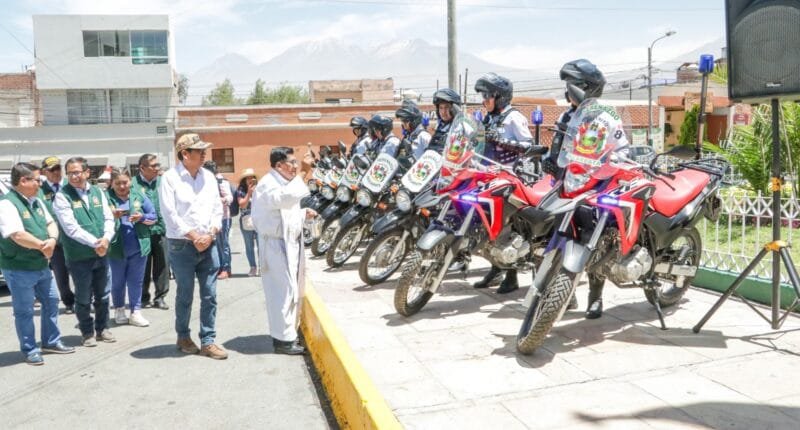 Paucarpata impulsa seguridad con tecnología y nuevas unidades