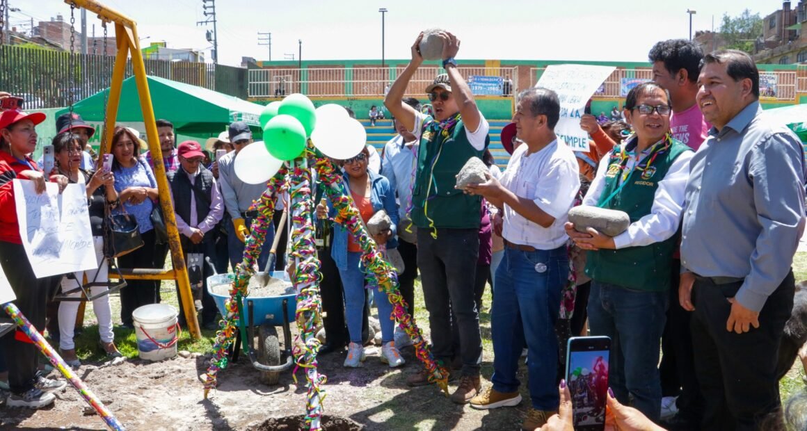Paucarpata inicia modernización del complejo La Bombonera