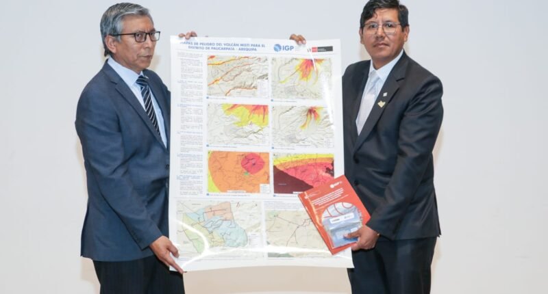 Paucarpata refuerza gestión del riesgo volcánico y de huaicos