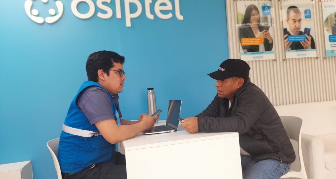 OSIPTEL despliega oficina móvil para orientar a usuarios