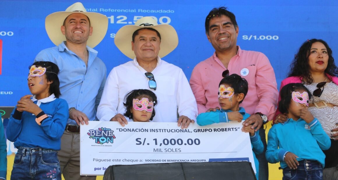 Benetón Arequipa 2025 impulsa una gran cruzada solidaria