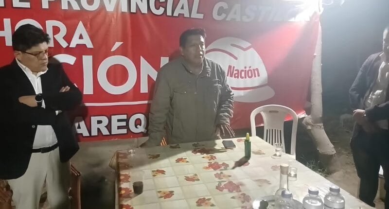 JEE Caylloma notifica a alcalde de Majes por proselitismo