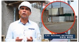 Empresario invade terreno destinado a puente peatonal en la variante de Uchumayo