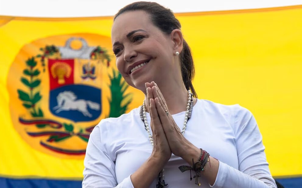 María Corina Machado salió clandestinamente de Venezuela